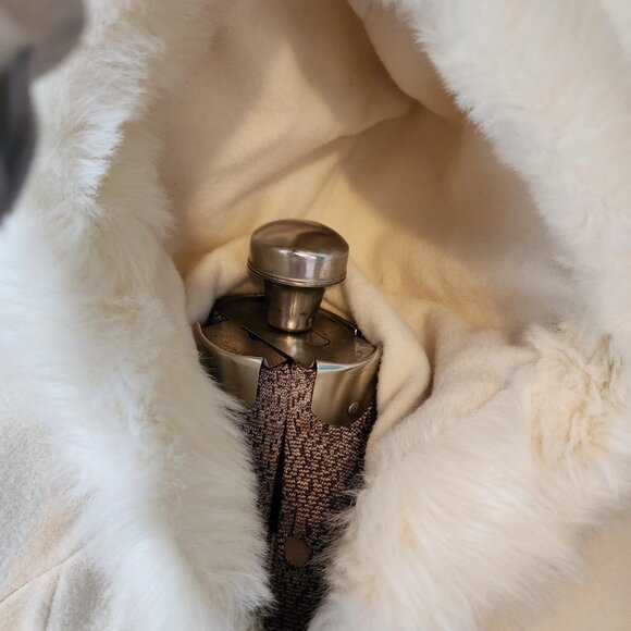 Vtg Size 6 JP 1893 Wool Blend Winter Coat W/Faux Fur Trim on the Hood & Cuffs - Picture 11 of 15